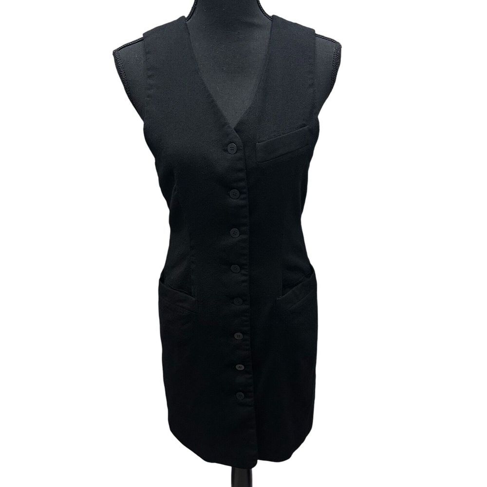 Ann Taylor Size 4 Vintage USA Vest‎ Suit Jacket Waistcoat Vest Deconstructed